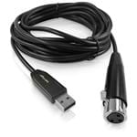 Ficha técnica e caractérísticas do produto Cabo / Interface XLR Fêmea X USB para Microfones Dinâmicos - MIC 2 USB Behringer