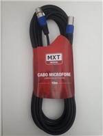 Cabo Microfone Cannon Macho/femea 10m - Mxt
