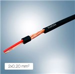 Ficha técnica e caractérísticas do produto Cabo Microfone Estéreo Blindagem 2x0.20 Mm² - Tiaflex