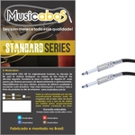 Cabo Musicabos 3m Serie Standard 0,20 6mm P10 P10 Ms3p10