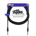 Ficha técnica e caractérísticas do produto Cabo para Guitarra Santo Angelo - 3,05m - Ninja Series
