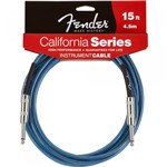 Ficha técnica e caractérísticas do produto Cabo para Instrumentos 4,5m California Series Azul - Fender