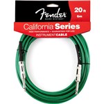 Ficha técnica e caractérísticas do produto Cabo para Instrumentos 6m California Series Verde - Fender