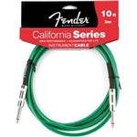Ficha técnica e caractérísticas do produto Cabo para Instrumentos 3M California Series Fender - Verde