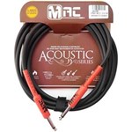 Ficha técnica e caractérísticas do produto Cabo para Instrumentos Mac Cabos Acoustic Series 3.05m P10