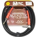 Ficha técnica e caractérísticas do produto Cabo para Instrumentos Mac Cabos Acoustic Series 3.05m Plug P10 L