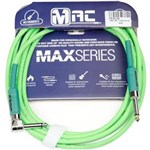 Ficha técnica e caractérísticas do produto Cabo para Instrumentos Mac Cabos Max Series Verde P10 L