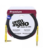 Ficha técnica e caractérísticas do produto Cabo para Instrumentos Santo Angelo SHOGUN L P10 X P10 90 de 3,05m