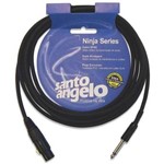 Ficha técnica e caractérísticas do produto Cabo para Microfone 30ft 9.15m Ninja Hg Santo Angelo