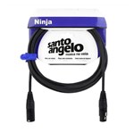 Ficha técnica e caractérísticas do produto Cabo para Microfone Santo Angelo Ninjalw 15ft 4.57m