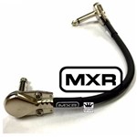 Ficha técnica e caractérísticas do produto Cabo Pedal Dunlop 15cm Angular Preto MXR
