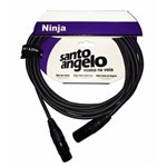 Ficha técnica e caractérísticas do produto Cabo Santo Angelo Microfone XLR / XLR Ninja - 4.5 Metros
