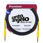 Ficha técnica e caractérísticas do produto Cabo Santo Angelo Shogun Plug Ouro P10 X P10 3,05 Metros