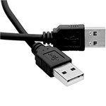 Ficha técnica e caractérísticas do produto Cabo USB A/A 2.0 1,8m - Cia do Software