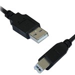 Ficha técnica e caractérísticas do produto Cabo USB A/B 2.0 5m - Cia do Software