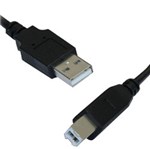 Ficha técnica e caractérísticas do produto Cabo USB A/B 2.0 3m - Cia do Software