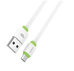 Ficha técnica e caractérísticas do produto Cabo USB C3TECH CB-100WH Micro USB 2A 1metro Branco