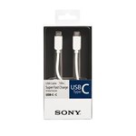 Ficha técnica e caractérísticas do produto Cabo USB Sony Tipo C (1m) - CP-CC100