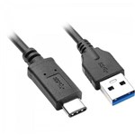 Ficha técnica e caractérísticas do produto Cabo USB Tipo C Macho para USB 3.0 Macho 1,0M - 69