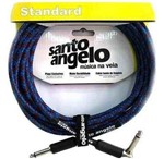 Ficha técnica e caractérísticas do produto Cabo Violão Guitarra Santo Ângelo Textil 4,57 Metros Plug L