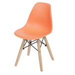 Ficha técnica e caractérísticas do produto Cadeira Eames Eiffel Infantil Laranja Decoradeira