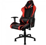 Ficha técnica e caractérísticas do produto Cadeira Gamer Profissional TGC15 Preta C/ Vermelho THUNDERX3