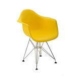 Ficha técnica e caractérísticas do produto Cadeira Infantil Eiffel Eames DAR Amarela - Rivatti