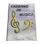 Ficha técnica e caractérísticas do produto Caderno de Música Almeida Dias