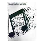 Ficha técnica e caractérísticas do produto Caderno de Música Izzo Grande - 100 Páginas