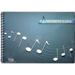Ficha técnica e caractérísticas do produto Caderno de Música Izzo Pequeno