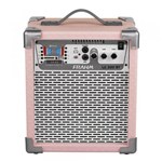 Ficha técnica e caractérísticas do produto Caixa Amplificada Rosa Bluetooth Usb 50w Rms Lc200 Frahm