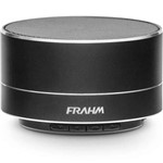 Ficha técnica e caractérísticas do produto Caixa Caixa Portátil 10w A10 Alumínio Preta Bluetooth Frahm FRA-042