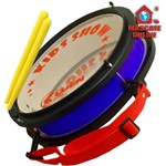 Ficha técnica e caractérísticas do produto Caixa Clara / de Guerra Infantil PVC Azul Luen Kids Instrumento Musical Percussão Tarol