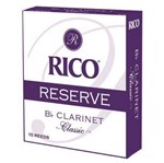 Ficha técnica e caractérísticas do produto Caixa de Palhetas para Clarinete - RICO Reserve Classic - 3.0 - Rico Royal