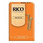 Ficha técnica e caractérísticas do produto Caixa de Palhetas Sax Barítono - Rico Regular (Red) - 2.0 - Rico Royal