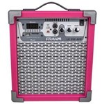 Ficha técnica e caractérísticas do produto Caixa de Som Amplificada Frahm Lc250 App Rosa Bluetooth - Bivolt