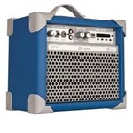 Ficha técnica e caractérísticas do produto Caixa de Som Amplificada Multiuso UP!5 FM/USB/BLUETOOTH - Azul