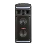 Caixa de Som Amplificada Trc 335 Bluetooth, Sd Card, Usb, Entrada para Microfone, Rádio Fm e Iluminação 200W