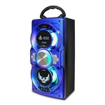 Ficha técnica e caractérísticas do produto Caixa de som Bluetooth 12Watts Alto falante Duplo Bass