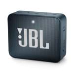 Ficha técnica e caractérísticas do produto Caixa de Som Bluetooth JBL GO 2 à Prova Dágua 3W Navy