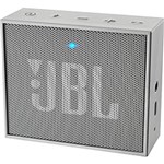 Caixa de Som Bluetooth Portátil Prata GO JBL