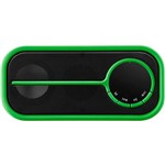 Caixa de Som Bluetooth Pulse Speaker Verde 10W Entrada USB e Cartão Memória