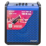 Ficha técnica e caractérísticas do produto Caixa de Som Frahm Chroma CR400 APP Amplificada Multiuso USB e Bluetooth - 100 Watts RMS - Azul