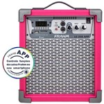 Ficha técnica e caractérísticas do produto Caixa de Som Frahm LC 250 APP Amplificada Multiuso USB, SD e Bluetooth - 60 Watts RMS - Pink