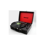 Caixa de Som Portátil Case em Madeira Vitrola USB/AUX 10W RMS AMVOX AVT 1199