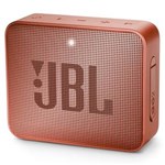 Ficha técnica e caractérísticas do produto Caixa de Som Portátil Go 2 Bronze JBL com Bluetooth e à Prova D´Água