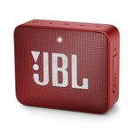 Caixa de Som Portátil Jbl Box Go 2 - 3w Rms - Vermelho, Bluetooth, à Prova D'água