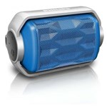 Ficha técnica e caractérísticas do produto Caixa de Som Portátil Philips BT2200 com Bluetooth e à Prova D'água - Azul
