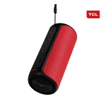 Caixa de Som Portátil TCL BS12A, Bluetooth, IPX7, À Prova d’Água, Som 360º - Vermelho