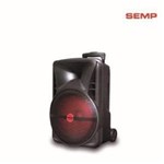 Ficha técnica e caractérísticas do produto Caixa de Som SEMP 200WATS Bluetooth Bateria Controle R. - TR200A